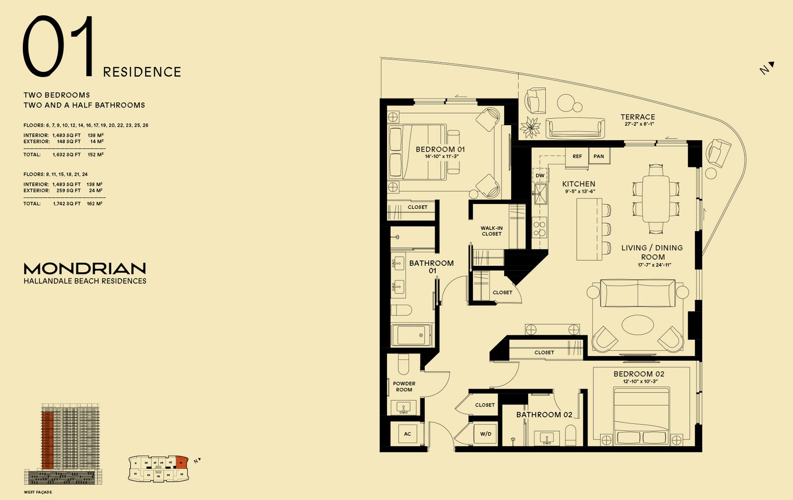 Residences Floorplan